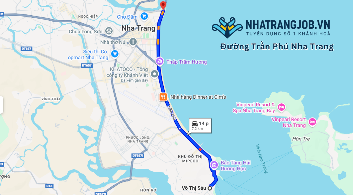 Đường Trần Phú Nha Trang