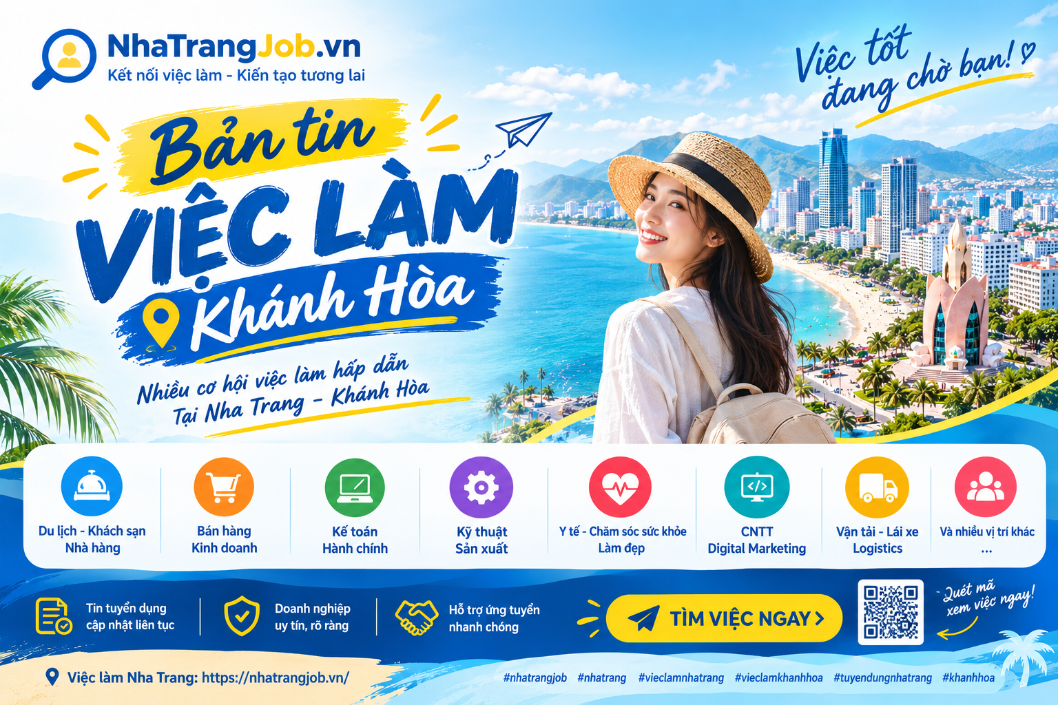 Bản tin việc làm Khánh Hòa mới nhất